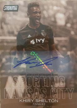 2018 Stadium Club MLS - Autographs Sepia #62 Khiry Shelton Front