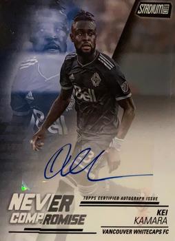 2018 Stadium Club MLS - Never Compromise Autographs #NC-KK Kei Kamara Front