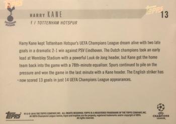 2018-19 Topps Now UEFA Champions League #13 Harry Kane Back