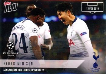 2018-19 Topps Now UEFA Champions League #25 Heung-Min Son Front