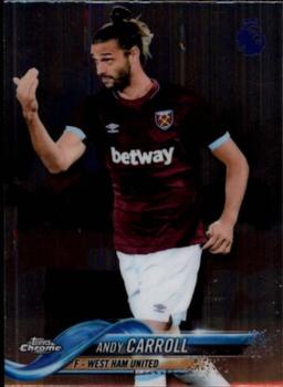 2018-19 Topps Chrome Premier League #56 Andy Carroll Front