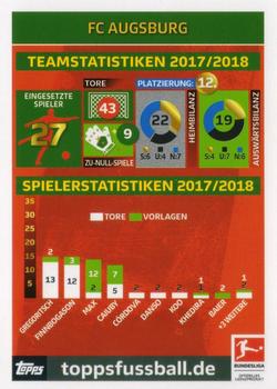 2018-19 Topps Match Attax Bundesliga #10 Clubkarte Back