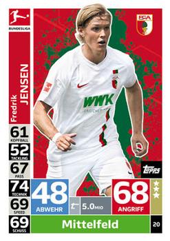 2018-19 Topps Match Attax Bundesliga #20 Fredrik Jensen Front