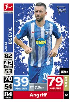 2018-19 Topps Match Attax Bundesliga #42 Vedad Ibisevic Front