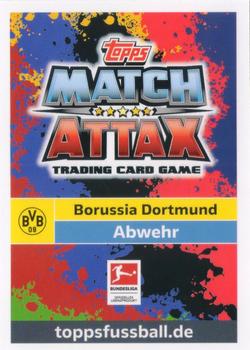 2018-19 Topps Match Attax Bundesliga #66 Manuel Akanji Back