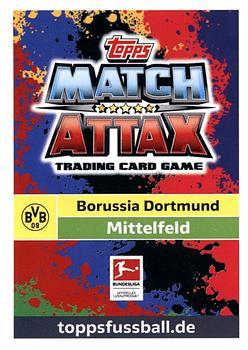 2018-19 Topps Match Attax Bundesliga #71 Mario Götze Back