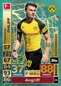 2018-19 Topps Match Attax Bundesliga #80 Maximilian Philipp Front