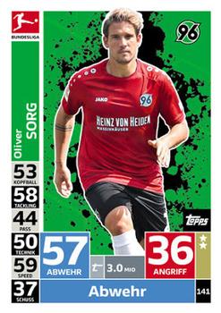 2018-19 Topps Match Attax Bundesliga #141 Oliver Sorg Front