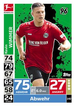 2018-19 Topps Match Attax Bundesliga #142 Kevin Wimmer Front