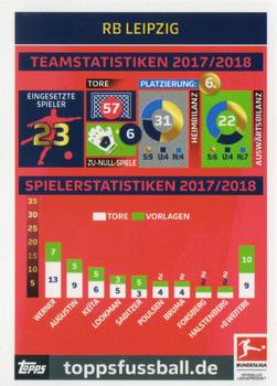 2018-19 Topps Match Attax Bundesliga #172 Clubkarte Back