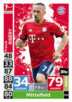 2018-19 Topps Match Attax Bundesliga #252 Franck Ribéry Front