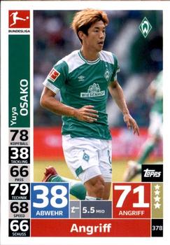 2018-19 Topps Match Attax Bundesliga #378 Yuya Osako Front