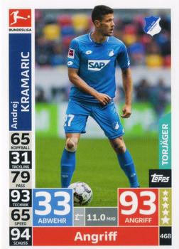 2018-19 Topps Match Attax Bundesliga #468 Andrej Kramaric Front