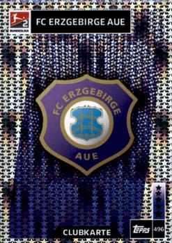 TOPPS Bundesliga 2017/2018 FC Erzgebirge Aue Logo Sticker 277 