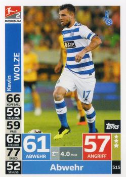 2018-19 Topps Match Attax Bundesliga #515 Kevin Wolze Front