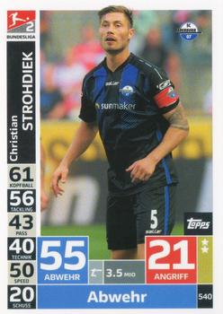 2018-19 Topps Match Attax Bundesliga #540 Christian Strohdiek Front