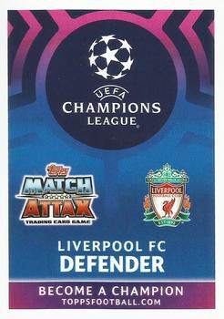 2018-19 Topps Match Attax UEFA Champions League - Rising Star #RS11 Trent Alexander-Arnold Back