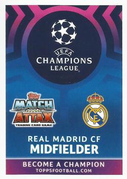 2018-19 Topps Match Attax UEFA Champions League - Superstar #SU6 Luka Modric Back