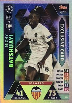 2018-19 Topps Match Attax UEFA Champions League - Exclusive Promos - Spain #ES4 Michy Batshuayi Front