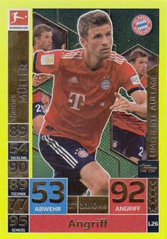 2018-19 Topps Match Attax Bundesliga - Limited Edition #L26 Thomas Muller Front
