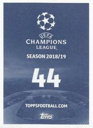 2018 Topps UEFA Champions League Official Stickers #44 Gareth Bale Back