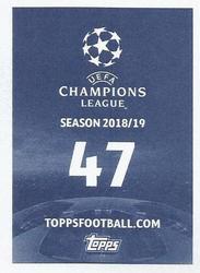 2018 Topps UEFA Champions League Official Stickers #47 Marcelo Back