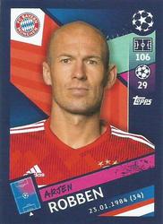 2018 Topps UEFA Champions League Official Stickers #94 Arjen Robben Front