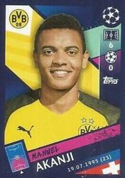 2018 Topps UEFA Champions League Official Stickers #145 Manuel Akanji Front