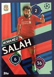 2018 Topps UEFA Champions League Official Stickers #215 Mohamed Salah Front