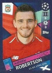 2018 Topps UEFA Champions League Official Stickers #217 Andrew Robertson Front