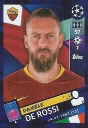 2018 Topps UEFA Champions League Official Stickers #271 Daniele De Rossi Front