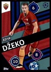 2018 Topps UEFA Champions League Official Stickers #272 Edin Džeko Front