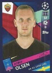 2018 Topps UEFA Champions League Official Stickers #273 Robin Olsen Front