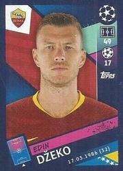 2018 Topps UEFA Champions League Official Stickers #287 Edin Džeko Front