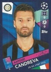 2018 Topps UEFA Champions League Official Stickers #303 Antonio Candreva Front