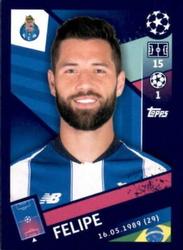 2018 Topps UEFA Champions League Official Stickers #409 Felipe Front