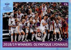 2018 Topps UEFA Champions League Official Stickers #595 2017/18 Winners Women's Champions League Front