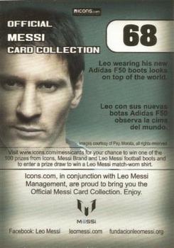 2013 Icons Official Messi Card Collection (UK/Spain) #68 Lionel Messi Back