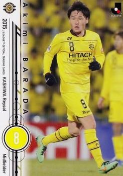 2015 Epoch J.League Official Trading Cards #43 Akimi Barada Front