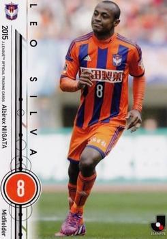 2015 Epoch J.League Official Trading Cards #115 Leo Silva Front