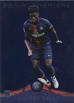 2018-19 Panini Treble - Blue #191 Timothy Weah Front