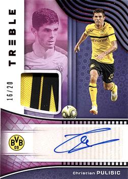 2018-19 Panini Treble - Jersey Autographs Red #JA-CP Christian Pulisic Front