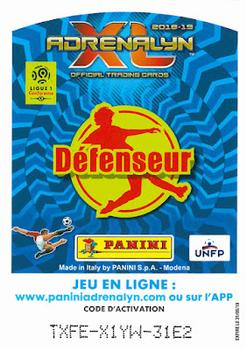 2018-19 Panini Adrenalyn XL Ligue 1 #93 Christophe Kerbrat Back
