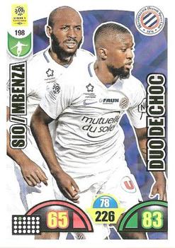 2018-19 Panini Adrenalyn XL Ligue 1 #198 Giovanni Sio / Isaac Mbenza Front