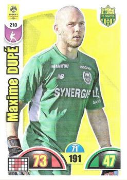 2018-19 Panini Adrenalyn XL Ligue 1 #210 Maxime Dupé Front