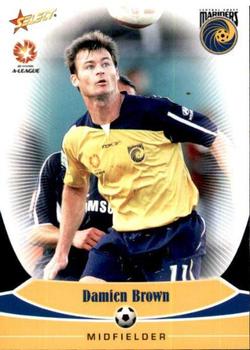 2006 Select A-League #25 Damien Brown Front