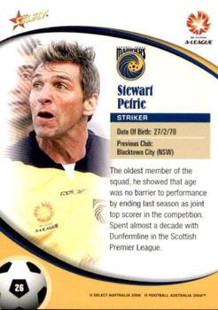 2006 Select A-League #26 Stewart Petrie Back