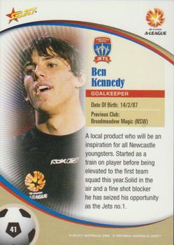 2006 Select A-League #41 Ben Kennedy Back