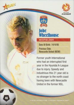 2006 Select A-League #46 Jobe Wheelhouse Back