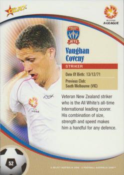 2006 Select A-League #52 Vaughan Coveny Back